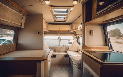 Minimalist Interior Sprinter Van Conversions- Living with Less