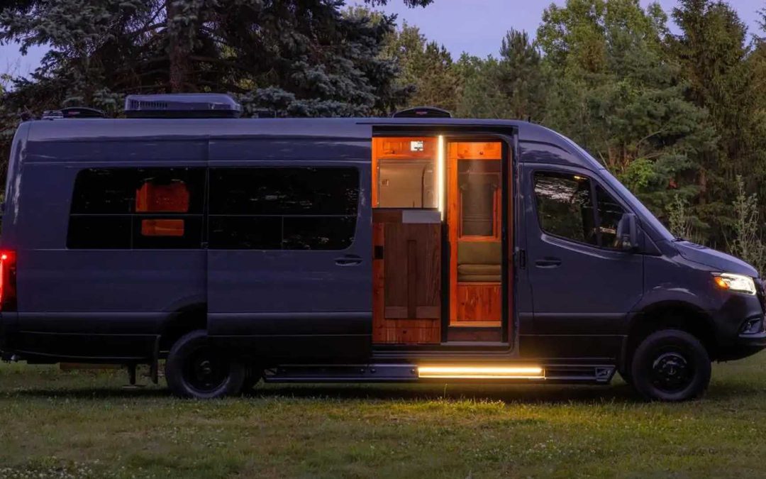 How to Maximize Space in a Converted Mercedes Sprinter