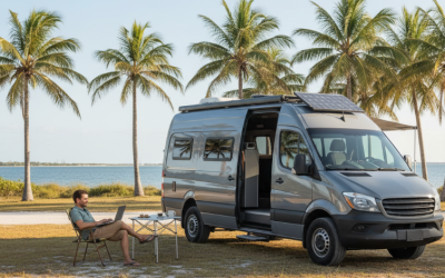 Ever Thought  About Working and Travelling From a Van in Florida?