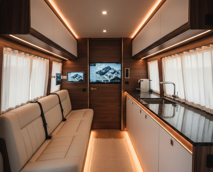 Design Trends Shaping Today’s Luxury Sprinter Conversion Market