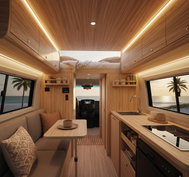 Turning Your Mercedes Sprinter Into a Florida Mobile Oasis